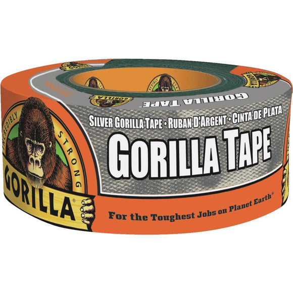 Gorilla 1.88 In. x 12 Yd. Heavy-Duty Duct Tape, Silver