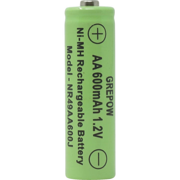 Moonrays Solar Rechargable AA Replacement Battery (4-Pack)