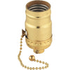 Do it Pull Chain Medium Base Polished Gilt Lamp Socket