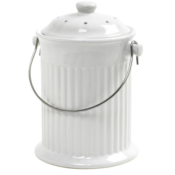 Norpro 1 Gallon Ceramic Compost Keeper