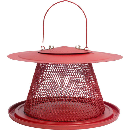 Perky-Pet No/No Red Metal Collapsible Bird Feeder