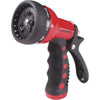 Dramm Heavy-Duty Metal 9-Pattern Nozzle, Red