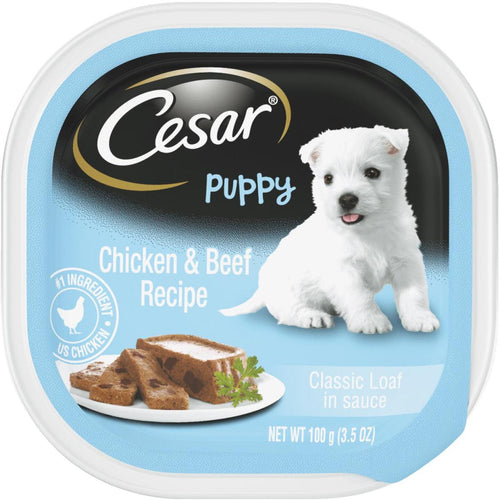 Cesar Classic Loaf Chicken Beef Wet Puppy Food 3.5 Oz. Endicott NY Owego NY Owego Endicott Agway