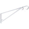 National 15 In. White Steel Hanging Plant Bracket