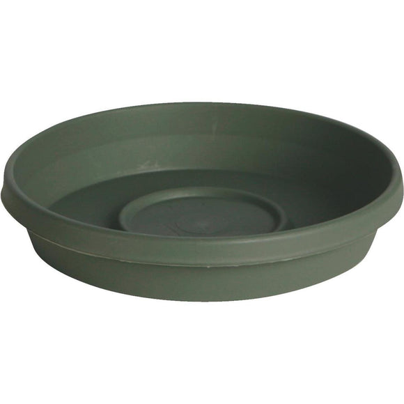 Bloem Terra Living Green 16 In. Plastic Flower Pot Saucer