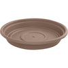 Bloem 16 In. Chocolate Poly Classic Flower Pot Saucer
