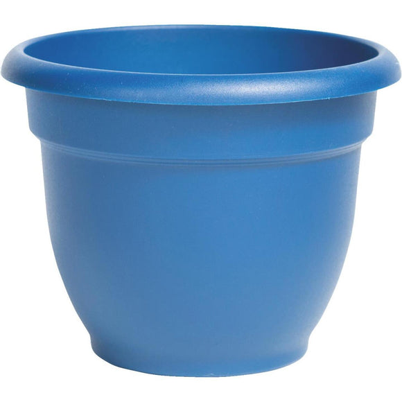 Bloem Ariana 16 In. Plastic Self Watering Classic Blue Planter