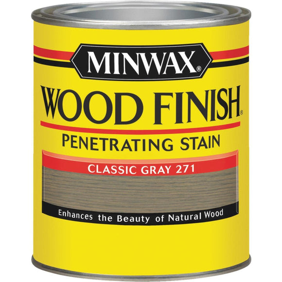 Minwax Wood Finish Penetrating Stain, Classic Gray, 1 Qt.