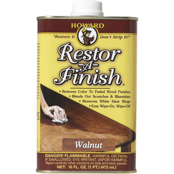 Howard Restor-A-Finish 16 Oz. Walnut Wood Finish Restorer
