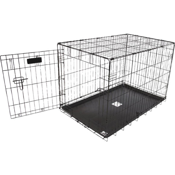 Petmate Aspen Pet 22.6 In. W. x 25.4 In. H. x 34.6 In. L. Heavy-Gauge Wire Indoor Training Dog Crate