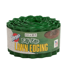 Warp Brothers Easy-Edge® Lawn Edging 4 in H X 20 in L, Green