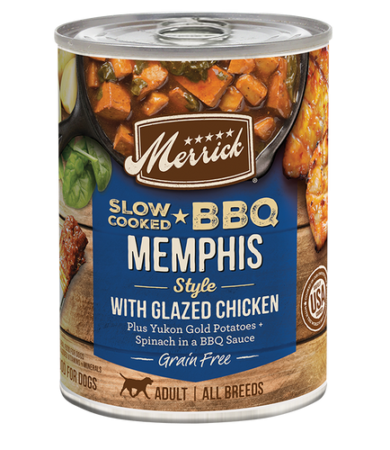 Merrick Slow-Cooked BBQ Memphis Style with Glazed Chicken
