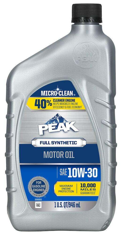 Old World Industries PEAK SAE 10W-30 Full Synthetic Motor Oil with MICRO-CLEAN™