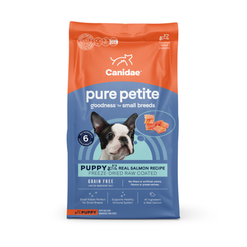 Canidae PURE Petite Grain Free, Limited Ingredient, Small Breed Dry Puppy Food, Salmon