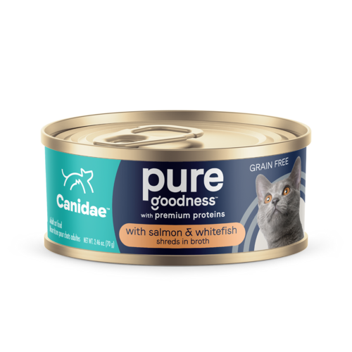 CANIDAE® PURE With Salmon and Whitefish in Broth Wet Cat Food