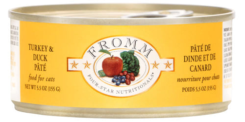 Fromm Four-Star Turkey & Duck Pâté Cat Food