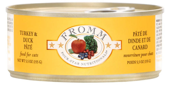 Fromm Four-Star Turkey & Duck Pâté Cat Food