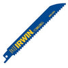 Irwin Metal & Wood Cutting Reciprocating Bi-Metal Blades 8-in 10 TPI