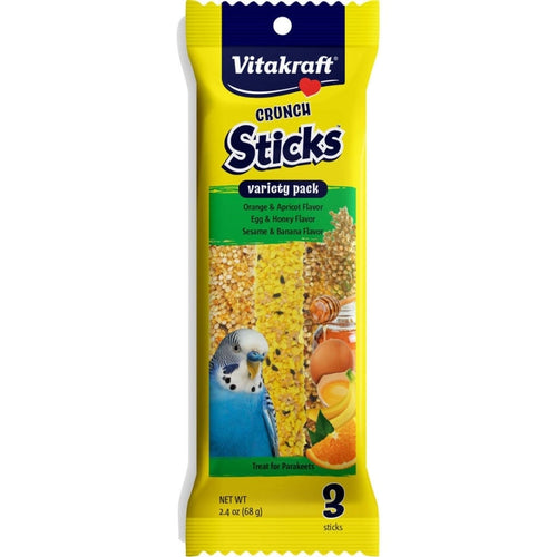 CRUNCH STICKS VARIETY PACK PARAKEET