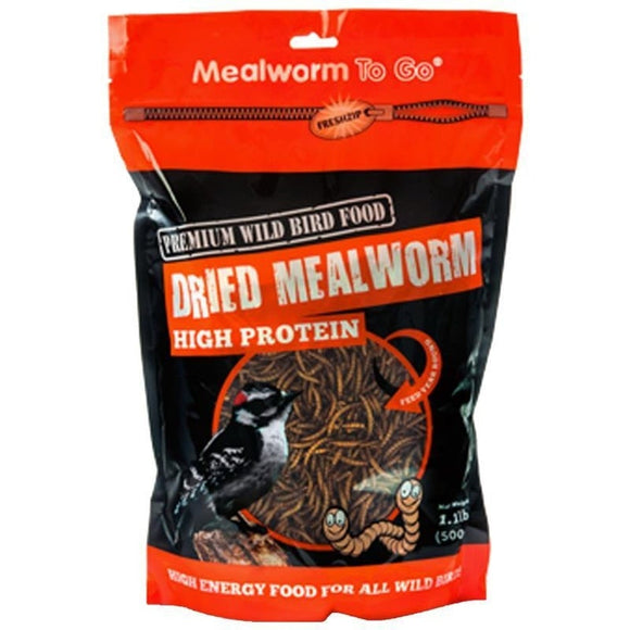 MEALWORM TO GO DRIED MEALWORM WILD BIRD FOOD