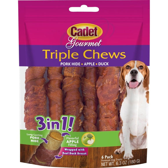 CADET GOURMET TRIPLE CHEWS