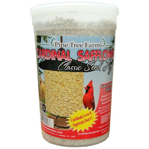 Pine Tree Farms Cardinal Safflower Classic Seed Log