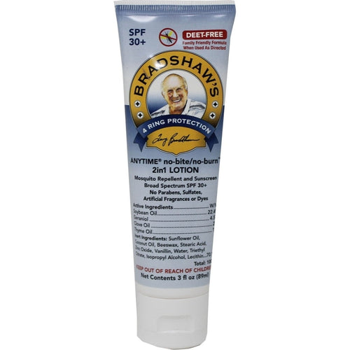 Bradshaws Anytime No-Bite/No Burn 2-in-1 Lotion